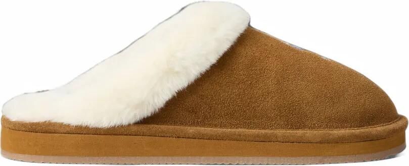 Polo Ralph Lauren Polo Bear faux-fur slippers Bruin - Foto 8