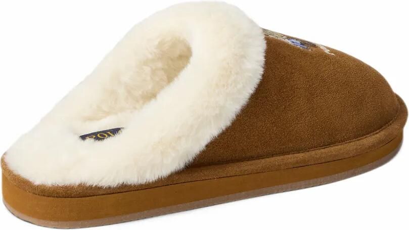 Polo Ralph Lauren Polo Bear faux-fur slippers Bruin - Foto 6