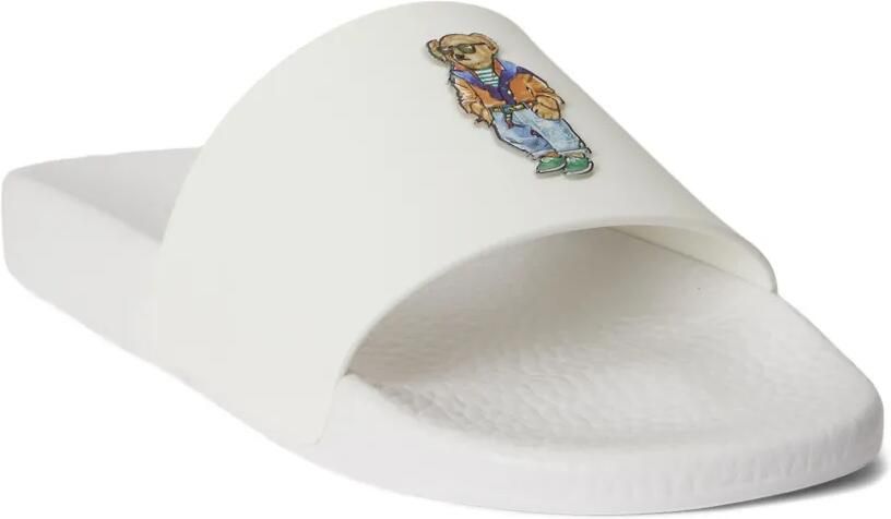 Polo Ralph Lauren Polo Bear slippers Wit - Foto 3