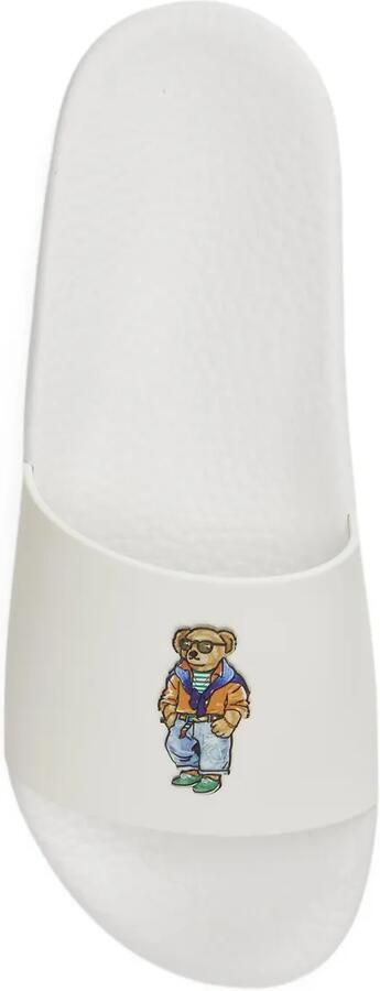 Polo Ralph Lauren Polo Bear slippers Wit - Foto 4