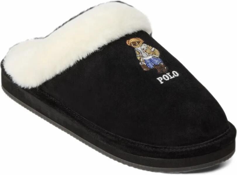 Polo Ralph Lauren logo-embroidered panelled sneakers Blauw - Foto 4