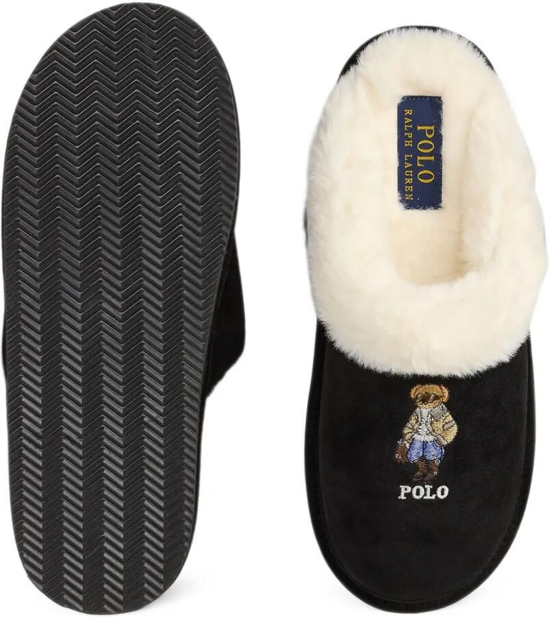 Polo Ralph Lauren logo-embroidered panelled sneakers Blauw - Foto 2