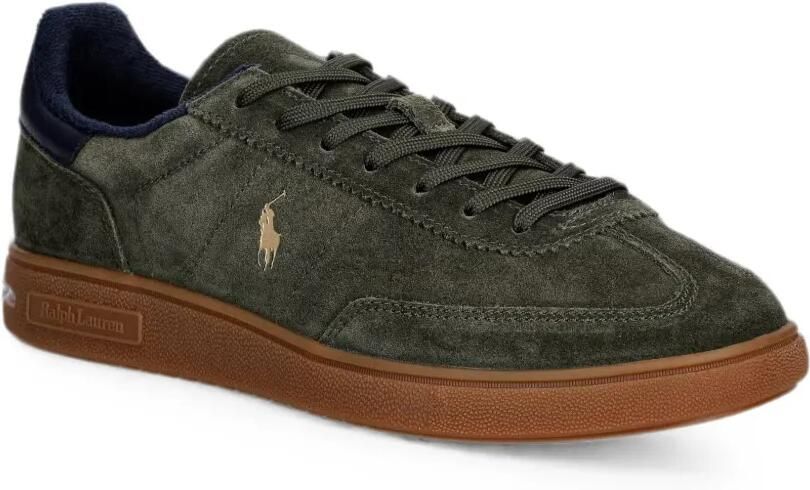Polo Ralph Lauren Polo Pony suède sneakers Groen - Foto 2
