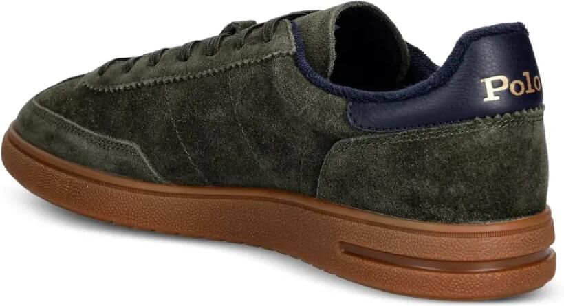 Polo Ralph Lauren Polo Pony suède sneakers Groen - Foto 3
