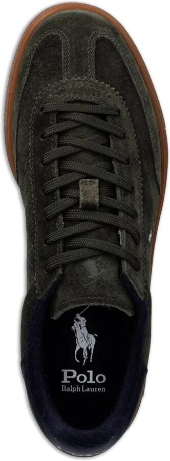 Polo Ralph Lauren Polo Pony suède sneakers Groen - Foto 4