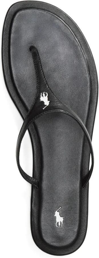Polo Ralph Lauren Pony leren sandalen Zwart - Foto 4