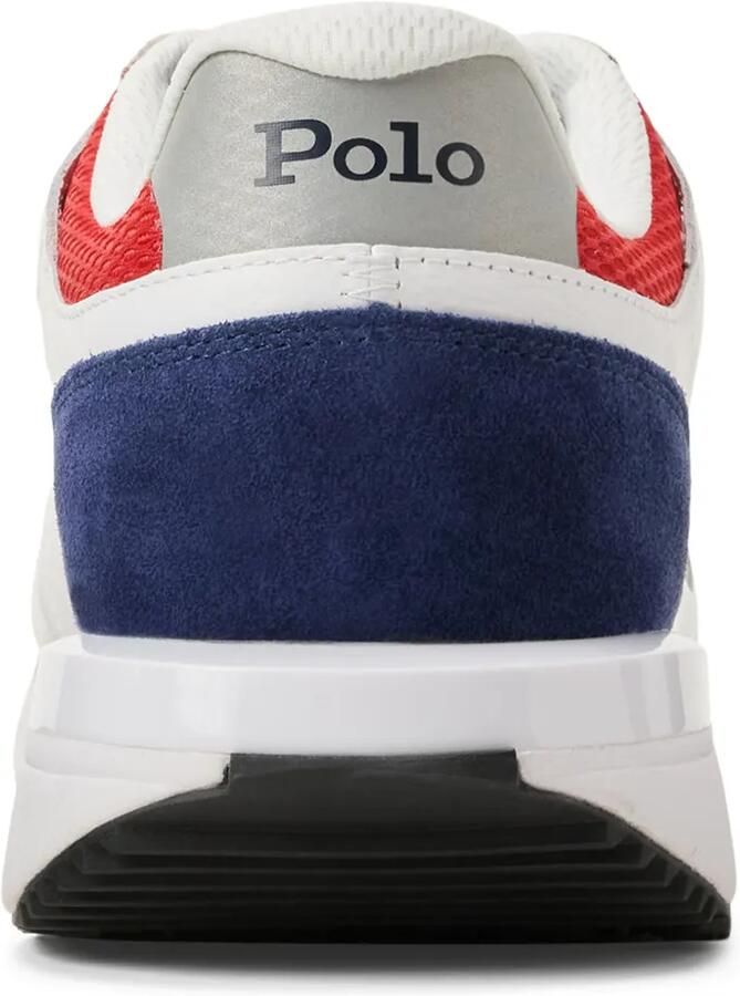 Polo Ralph Lauren Ponyleren sneakers met suède vlak Wit - Foto 3