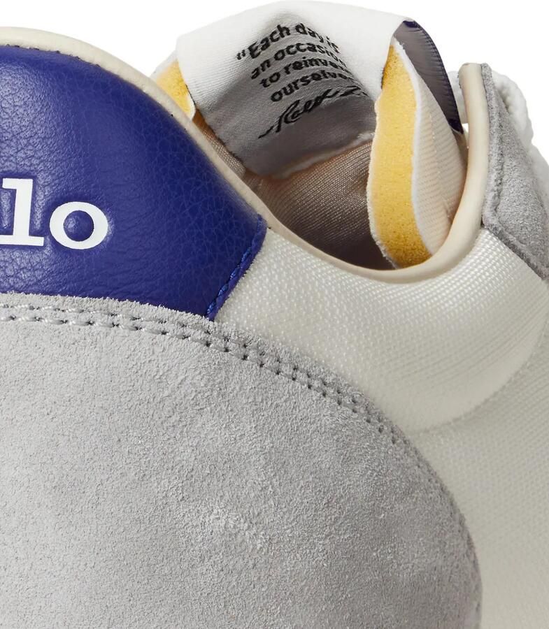 Polo Ralph Lauren PRL Trail 125 suède mesh sneakers Grijs - Foto 2