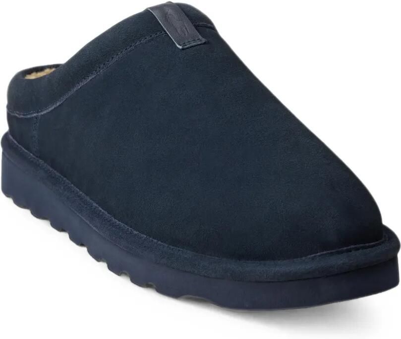 Polo Ralph Lauren Reade suède slippers Blauw