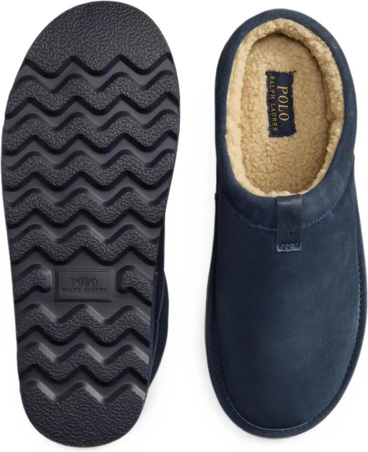 Polo Ralph Lauren Reade suède slippers Blauw - Foto 3