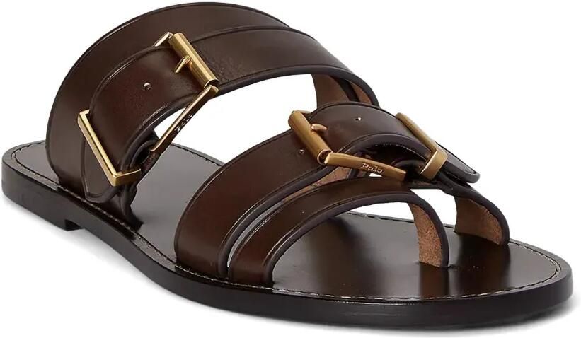 Polo Ralph Lauren Sandalen met gespbandje Bruin - Foto 2