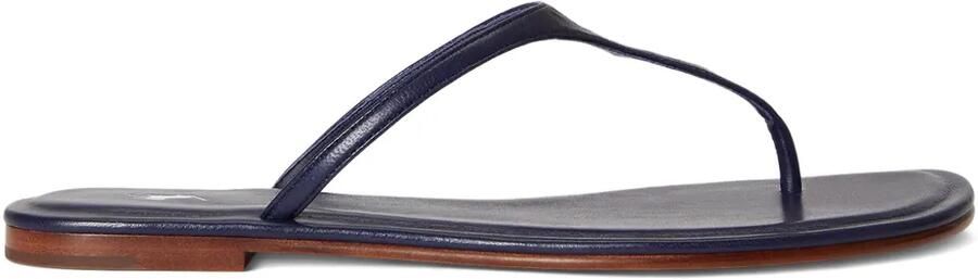 Polo Ralph Lauren Sandalen met logo-reliëf Blauw