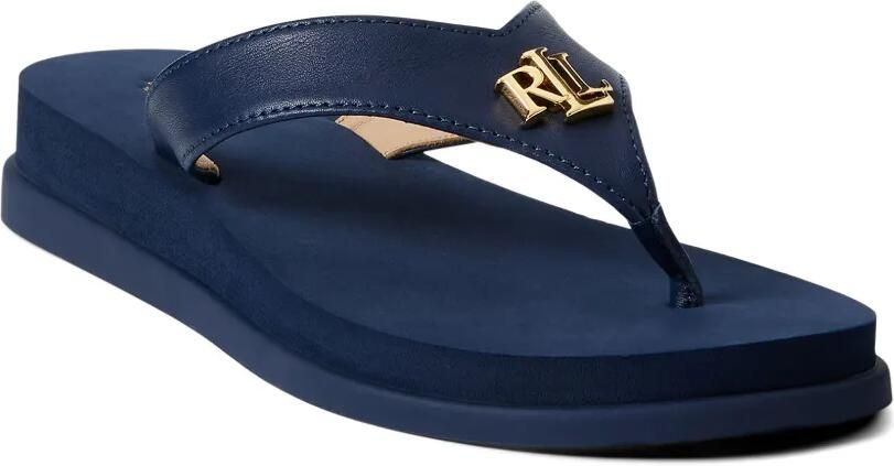 Polo Ralph Lauren Sandalen met logoplakkaat Blauw - Foto 3