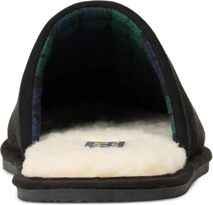 Polo Ralph Lauren Slippers met geborduurd logo Zwart - Foto 3