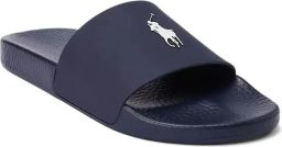 Polo Ralph Lauren Slippers met logo-reliëf Blauw