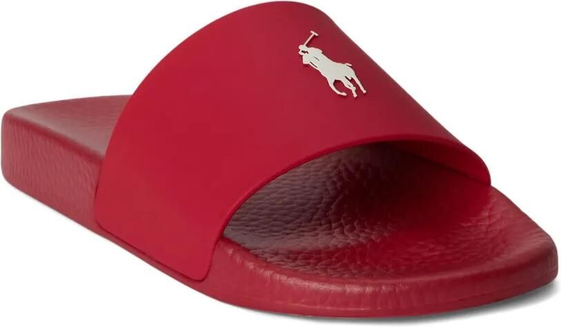 Polo Ralph Lauren Slippers met logodetail Rood - Foto 3