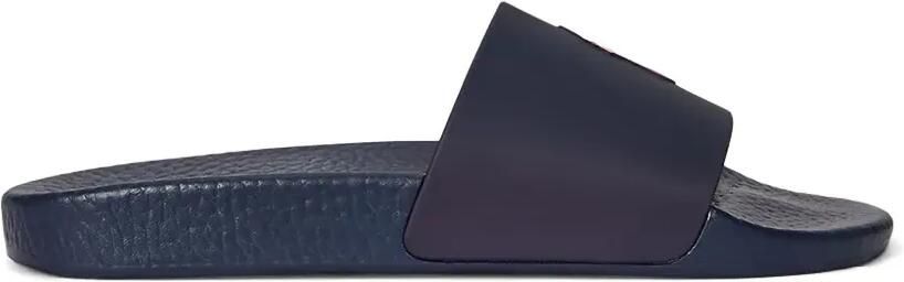 Polo Ralph Lauren Slippers met pony-patroon Blauw
