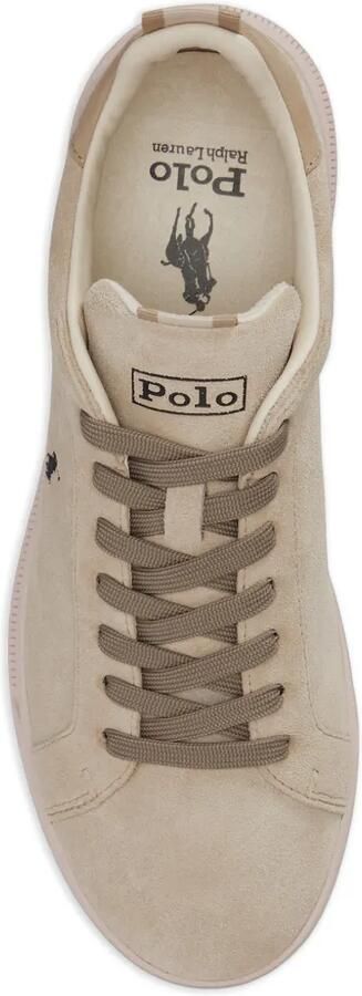 Polo Ralph Lauren Sneakers met geborduurd logo Beige - Foto 3