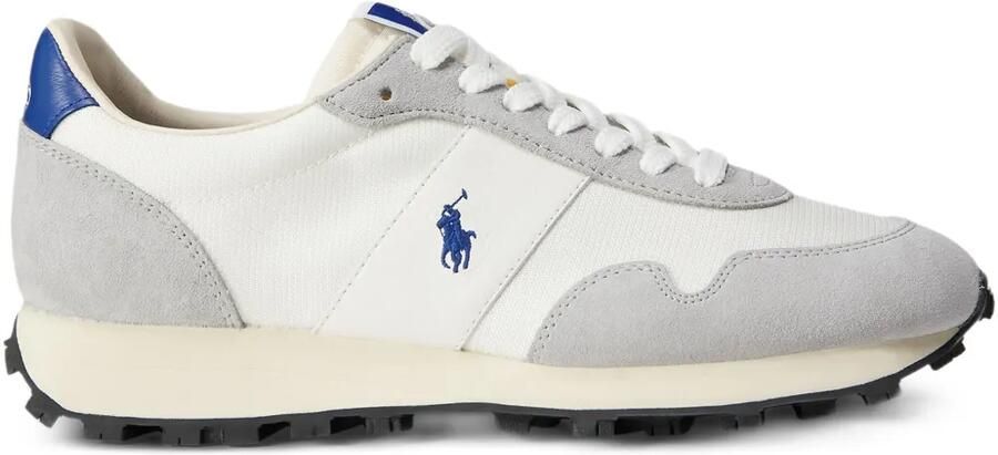 Polo Ralph Lauren Sneakers met geborduurd logo Grijs