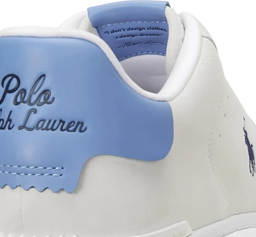 Polo Ralph Lauren Sneakers met geborduurd logo Wit - Foto 2