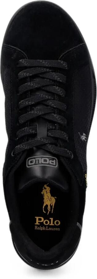 Polo Ralph Lauren Sneakers met geborduurde pony en vlakken Zwart - Foto 4