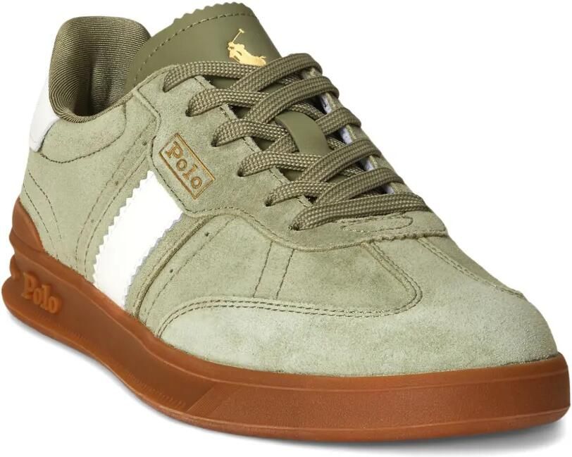 Polo Ralph Lauren Sneakers met leren vlakken Groen - Foto 3