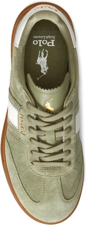 Polo Ralph Lauren Sneakers met leren vlakken Groen - Foto 4