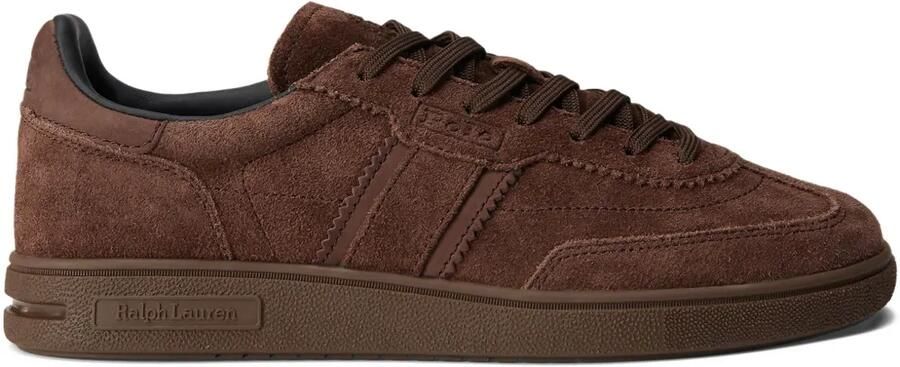 Polo Ralph Lauren Sneakers met logo Bruin