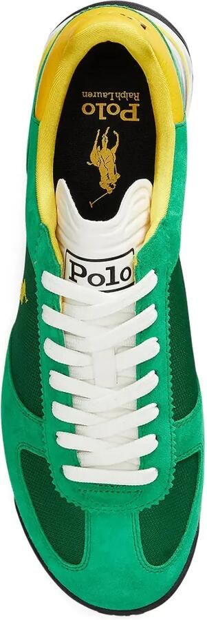 Polo Ralph Lauren Sneakers met logo Groen - Foto 3