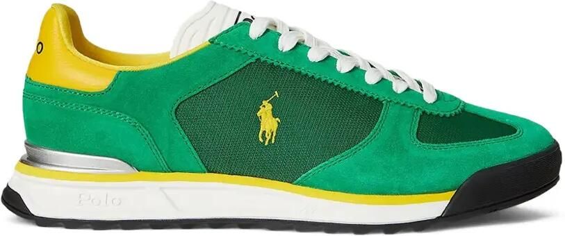 Polo Ralph Lauren Sneakers met logo Groen - Foto 4