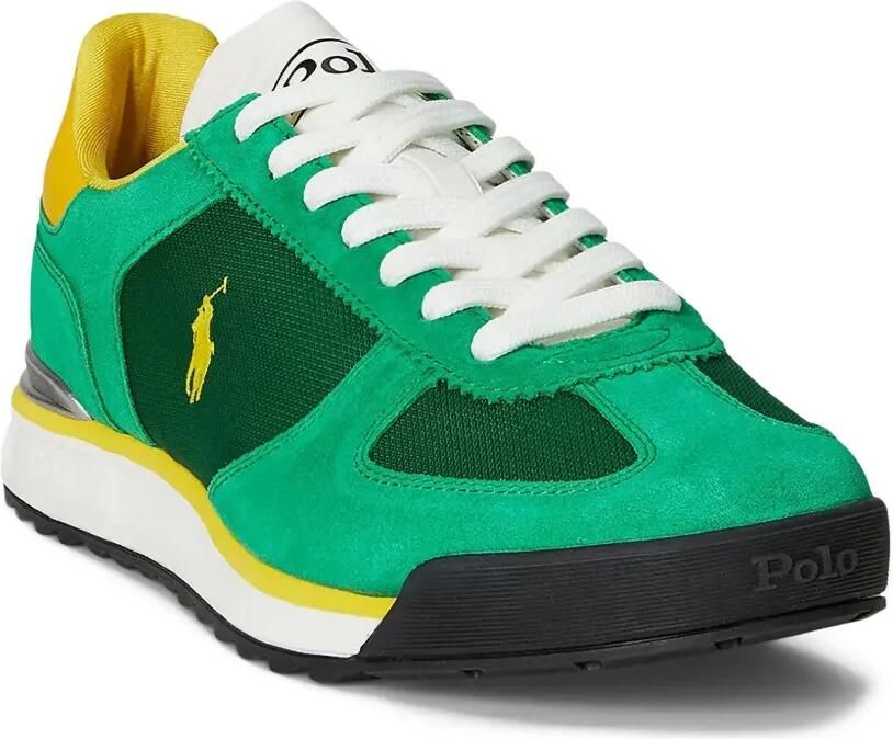 Polo Ralph Lauren Sneakers met logo Groen - Foto 1