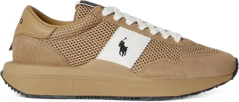 Polo Ralph Lauren Sneakers met logopatch Beige