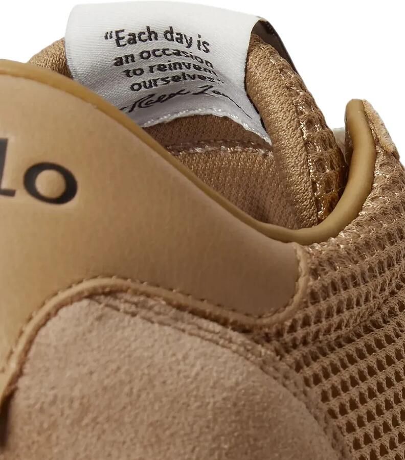 Polo Ralph Lauren Sneakers met logopatch Beige - Foto 2