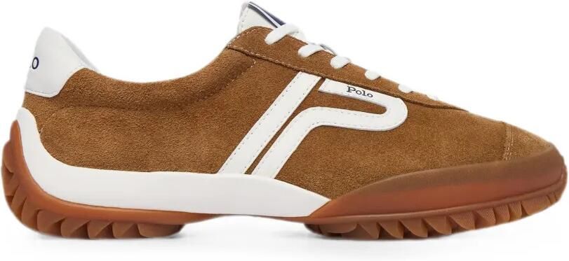Polo Ralph Lauren Sneakers met logopatch Bruin