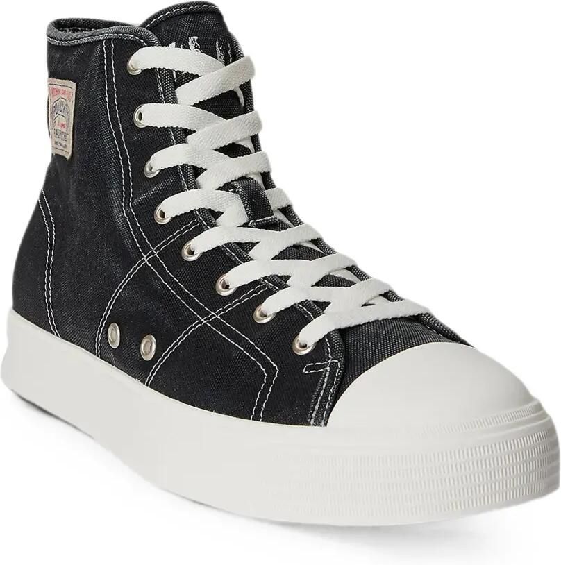 Polo Ralph Lauren Sneakers met logopatch Zwart - Foto 2