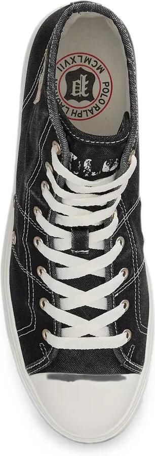 Polo Ralph Lauren Sneakers met logopatch Zwart - Foto 4