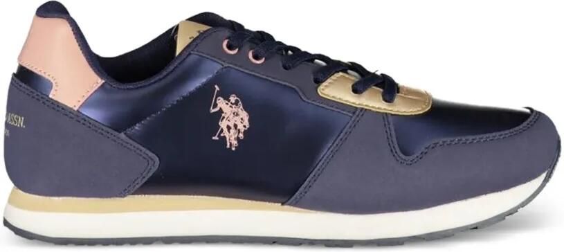 Polo Ralph Lauren Sneakers met logoprint Blauw
