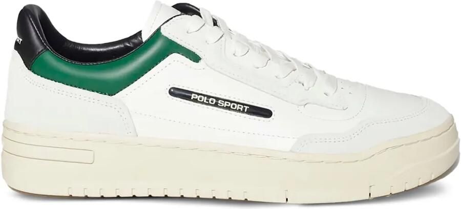 Polo Ralph Lauren Master Court suède sneakers Wit