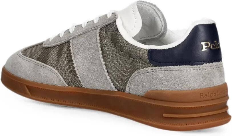 Polo Ralph Lauren Sneakers met suède afwerking en vlakken Grijs - Foto 3