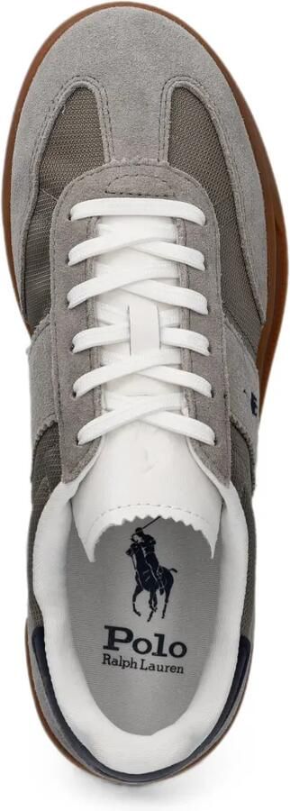 Polo Ralph Lauren Sneakers met suède afwerking en vlakken Grijs - Foto 4
