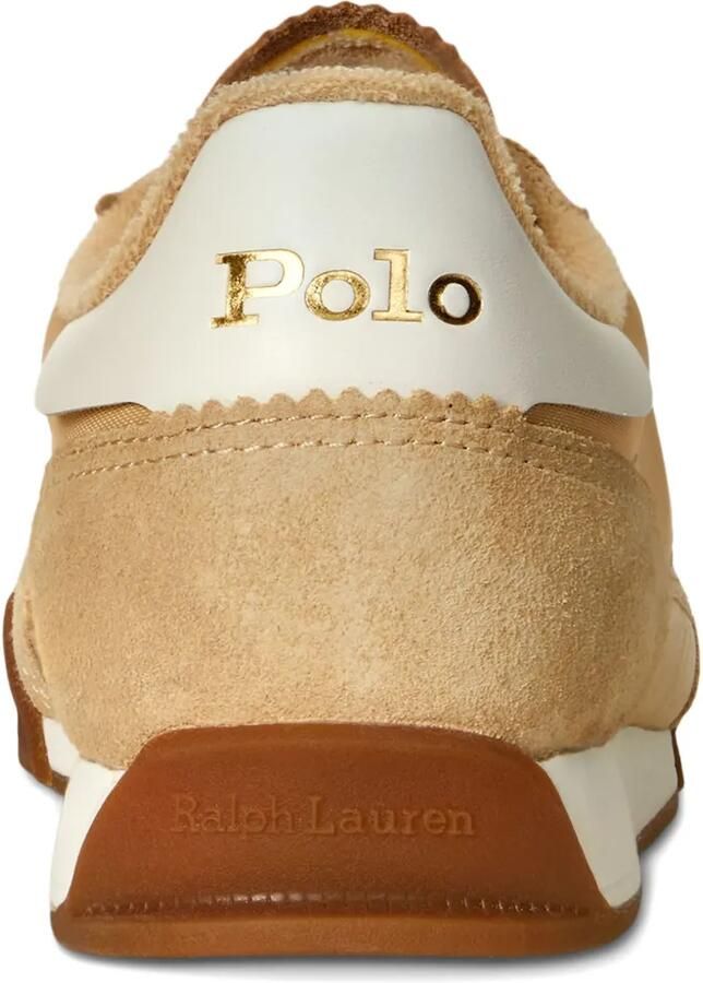 Polo Ralph Lauren Sneakers met suède vlak Beige - Foto 2