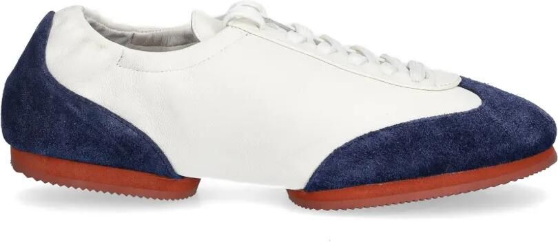 Polo Ralph Lauren Sneakers met suède vlak Wit