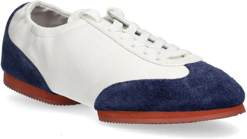 Polo Ralph Lauren Sneakers met suède vlak Wit - Foto 2
