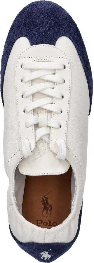 Polo Ralph Lauren Sneakers met suède vlak Wit - Foto 4