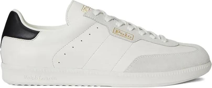 Polo Ralph Lauren Sneakers met suède vlakken Wit