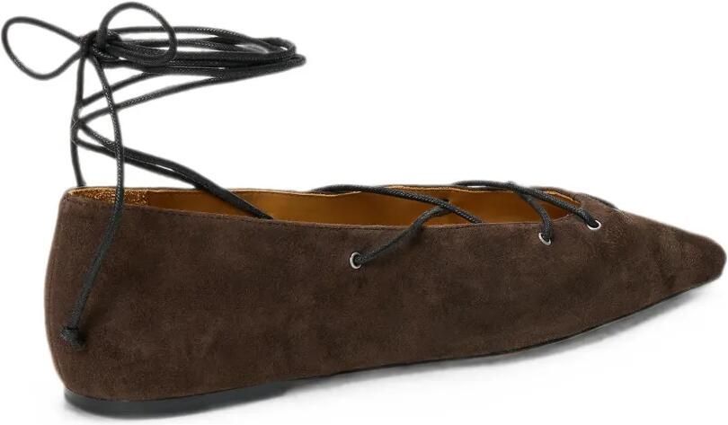 Polo Ralph Lauren Suède ballerina's Bruin - Foto 2
