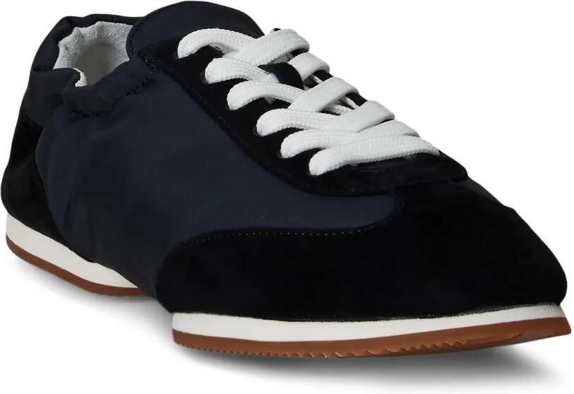 Polo Ralph Lauren Suède ballerina's Zwart - Foto 3