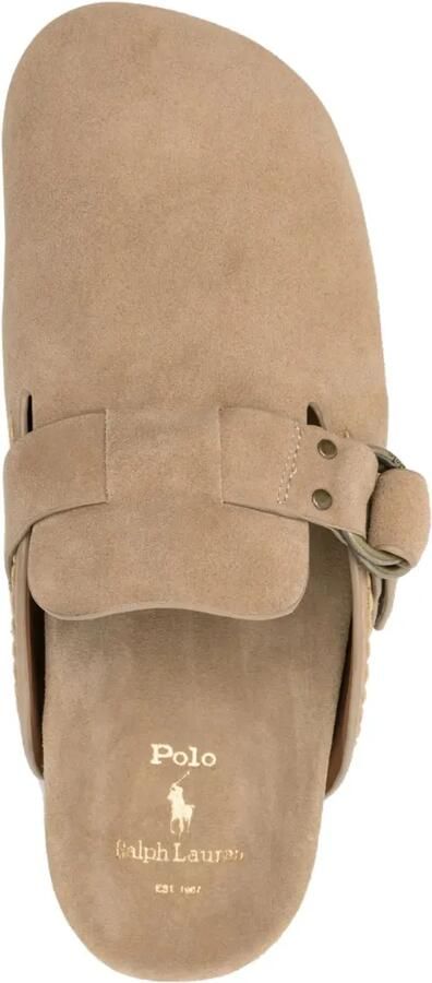 Polo Ralph Lauren Suède klompen Beige - Foto 2