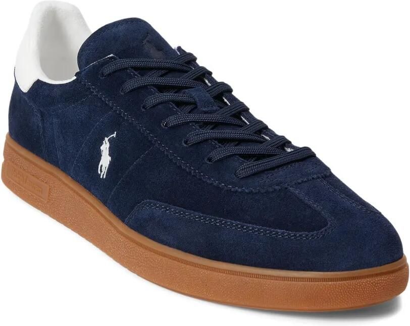 Polo Ralph Lauren Suède low-top sneakers Blauw - Foto 2