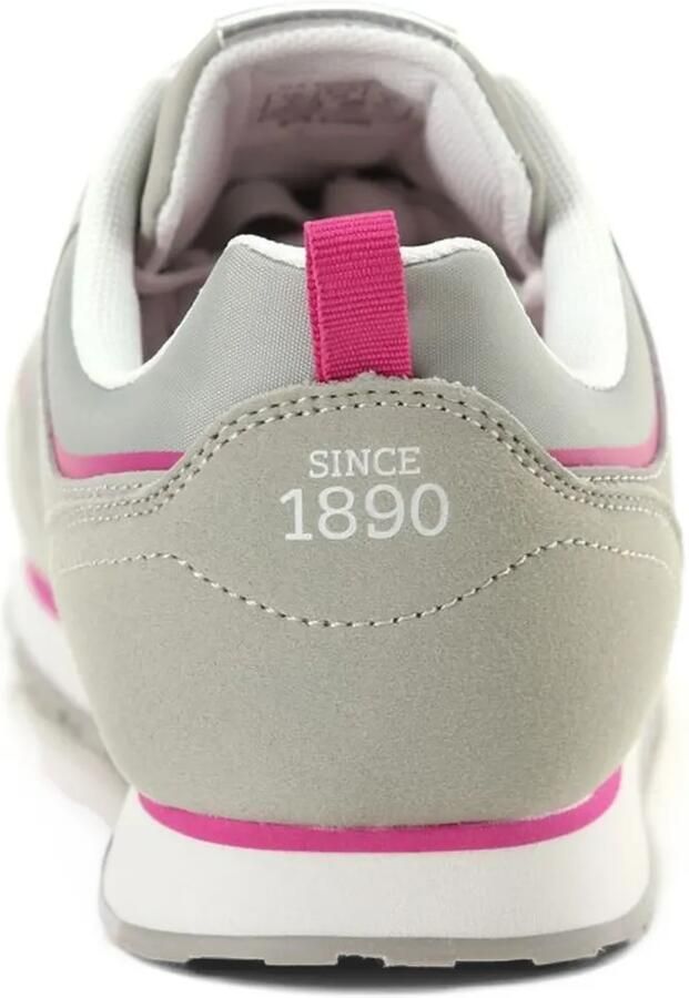 U.S. POLO ASSN. suede-panelled lace-up sneakers Grijs - Foto 2